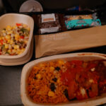 デルタ航空機内の食事