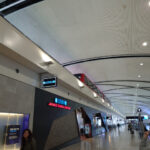 デトロイトの赤いトラム